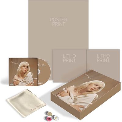 Box CD Billie Eilish - Happier Than Ever (Super Deluxe Edition) - Importado