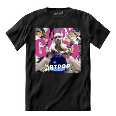 Camiseta Lady Gaga - Art Pop Cover T-Shirt