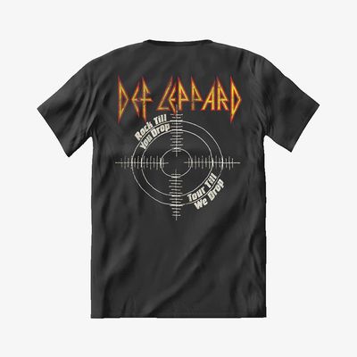 Camiseta Def Leppard - Pyromania Rock Till You Drop S/S