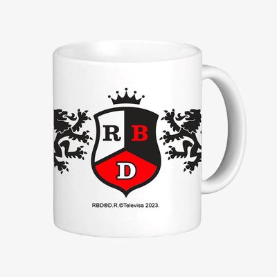 Caneca RBD - RBD Escudo - Branca