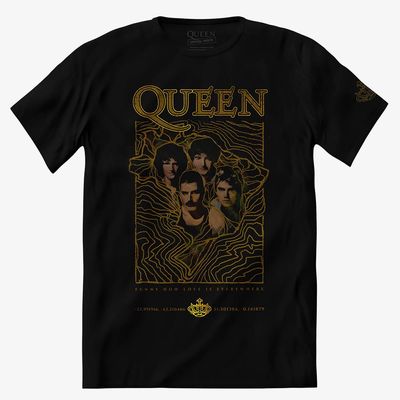 Camiseta Queen - Love Is Everywhere (Mapa Brazil)
