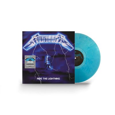 Vinil Metallica - Ride The Lightning - Electric (1LP Blue) - Importado