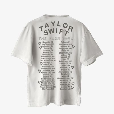 Camiseta Taylor Swift - Enchanted Oversized Photo Tee