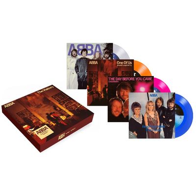 Box Vinil ABBA - The Visitors (4 colour singles 7") - Importado