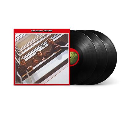 Vinil The Beatles - 1962-1966 The Red Album (2023 Edition - 3LP BLACK) - Importado