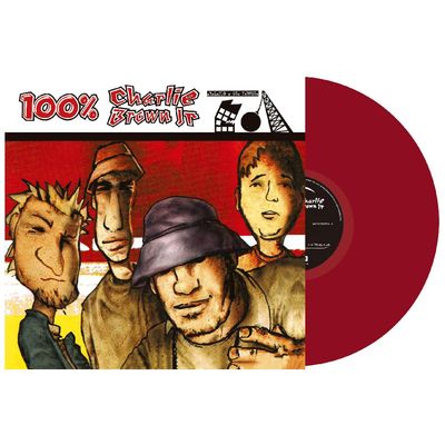 Vinil Charlie Brown Jr. - 100% Charlie Brown Jr - Abalando A Sua Fábrica (vermelho)