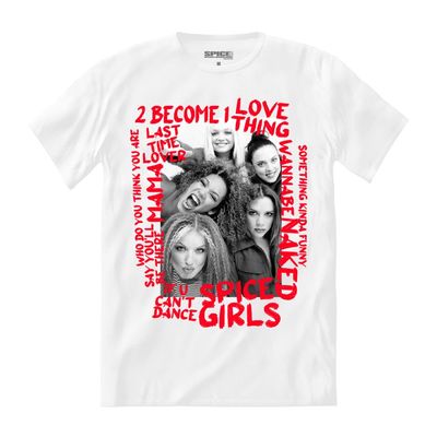 Camiseta Spice Girls - Titles 2 Become I Love Thing