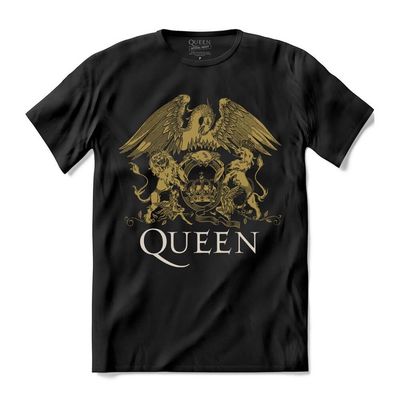 Camiseta Queen - Gold Crest