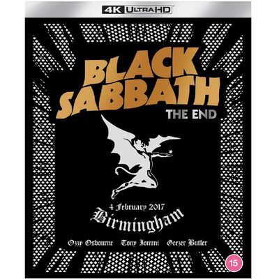 Blu-Ray Black Sabbath - The End (Live From The Genting Arena, Birmingham 2017/4k UHD) - Importado