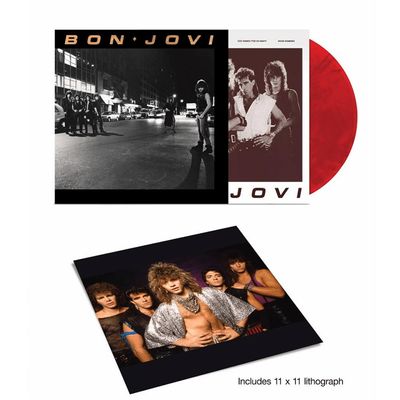 Vinil Bon Jovi - Bon Jovi (LP Limited Edition 40th Anniversary Ruby) - Importado