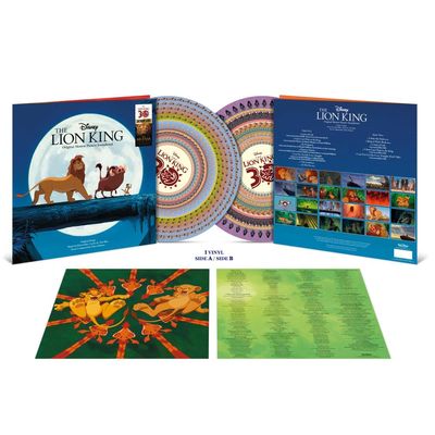 Vinil Disney - The Lion King (30th Anniversary Zoetrope Vinyl / Original Motion Picture Soundtrack) - Importado