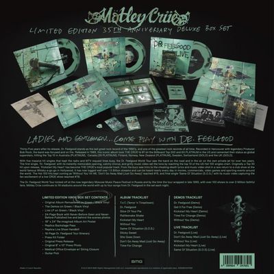 Vinil Mötley Crüe - Dr. Feelgood (35th Anniversary Limited Edition Deluxe Box Set 2024 Remaster / 3LP) - Importado