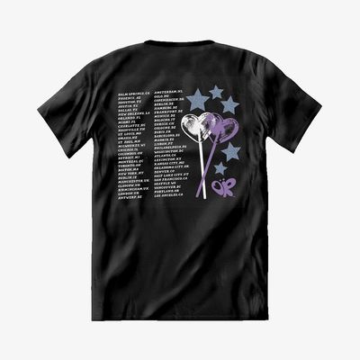 Camiseta Olivia Rodrigo - World Tour Lollypop Dateback