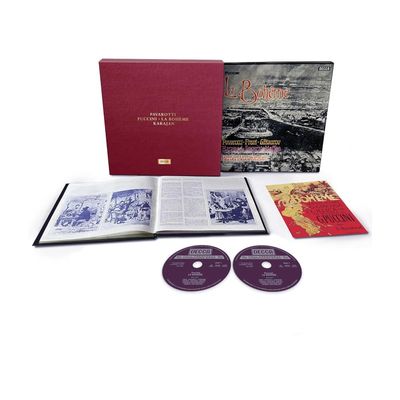 CD Luciano Pavarotti - Puccini: La Bohème (Box Limited Deluxe SACD Edition) - Importado