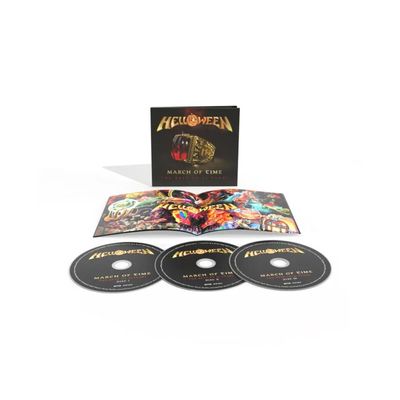 CD Helloween - March of Time (The Best of 40 Years/3CD Digisleeve) - Importado