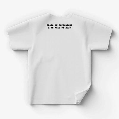 Camiseta Lady Gaga - Rio Poster (White)