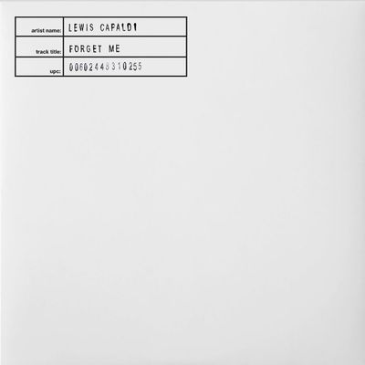 CD Lewis Capaldi - Forget Me (CD-S / Alternative artwork I) - Importado