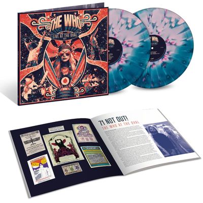 Vinil The Who - Live At The Oval 1971 (Blue & Pink Splatter Colour/ 2LP) - Importado
