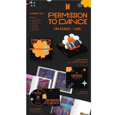 CD BTS - Permission to Dance on Stage - Live (Connect vers.) - Importado