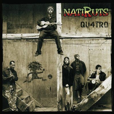 Vinil Natiruts - Qu4tro (2002 / 2LP Verde e Laranja)