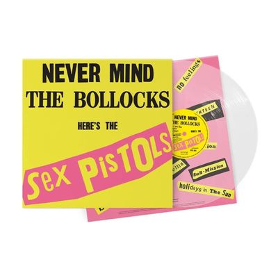 Vinil Sex Pistols - Never Mind The Bollocks, Here's The Sex Pistols (LP Crystal Clear) - Importado